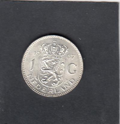 Beschrijving: 1 Gulden JULIANA 